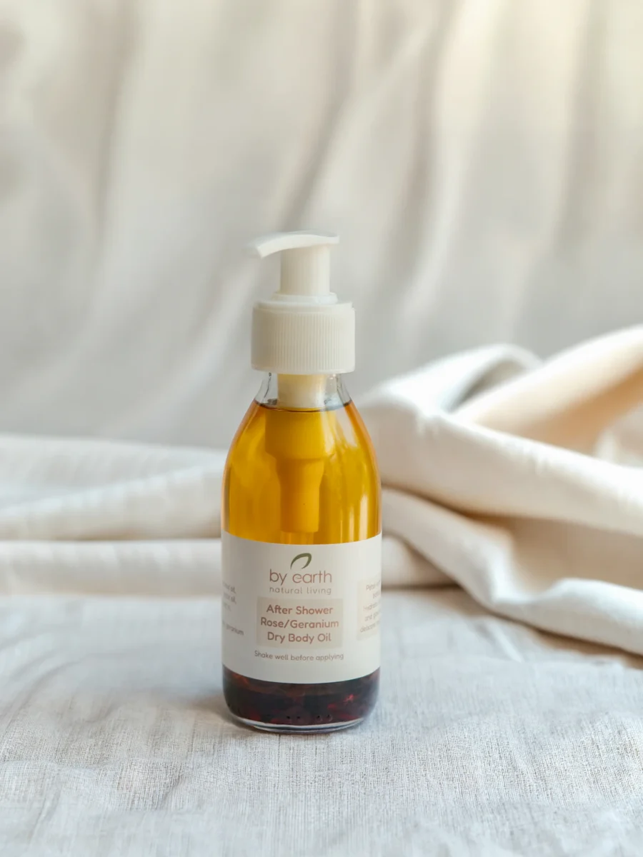 After Shower Rose Geranium Body Oil - 120ml - Image 1