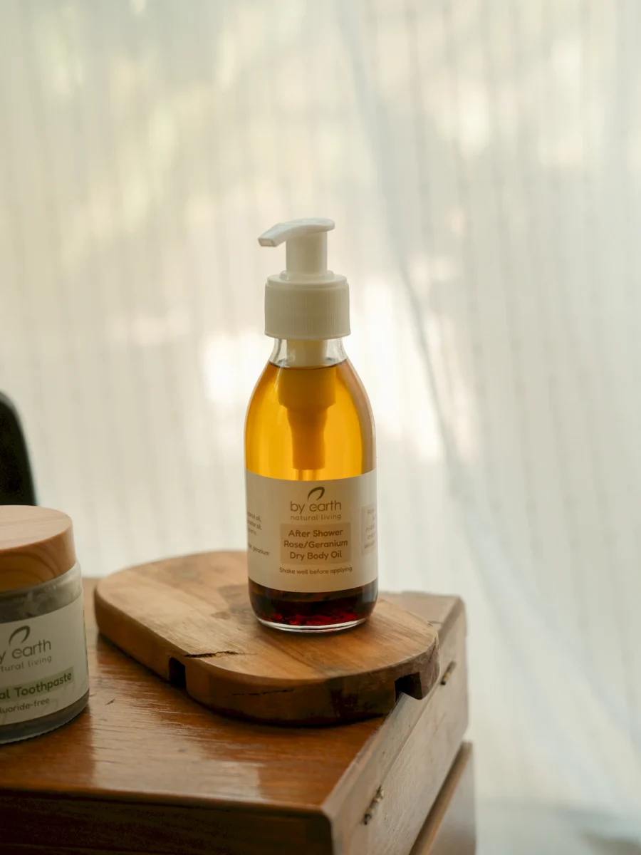 After Shower Rose Geranium Body Oil - 120ml - Image 2